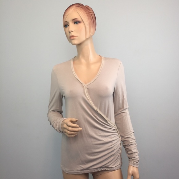 Helios & Luna Tops - 5/$25🇺🇸 Helios & Luna Ruched Light Grey Small